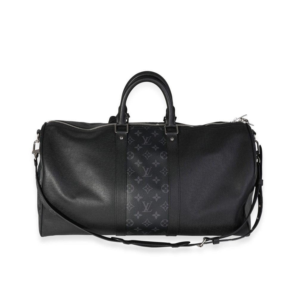 Black Monogram Eclipse Taigarama Keepall Bandouli… - image 3